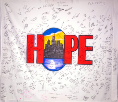 Banner From the Fence