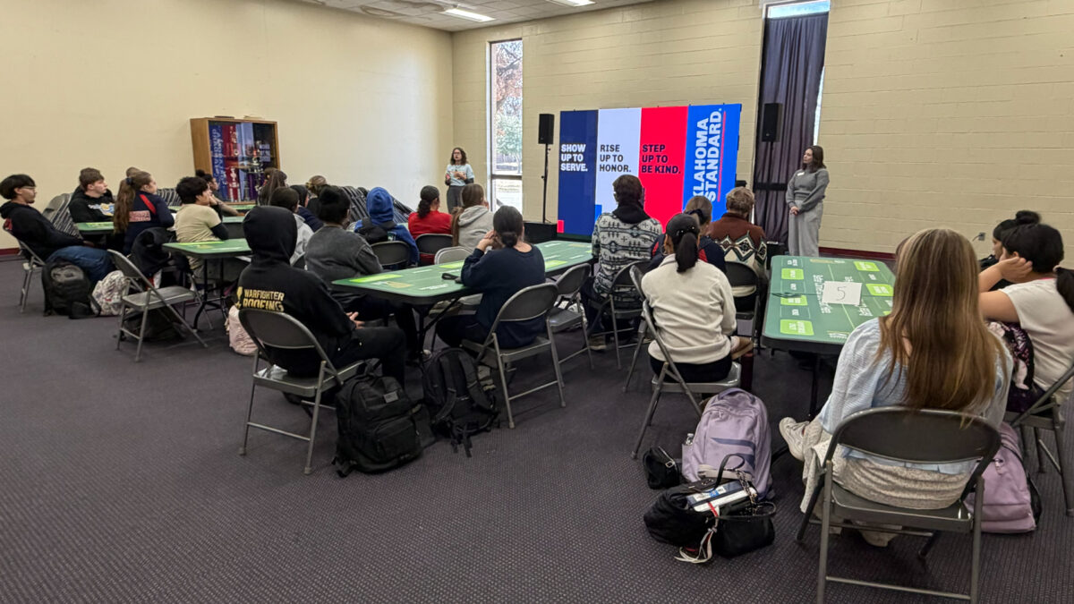 <p>The Journey of Hope Phase II made its 15th stop in Kay County, where 69 Ponca City students spent time learning about the impact of April 19, 1995, and the response that followed. Through guided discussions with their peers, students talked about how to listen, ask questions and engage respectfully, even when perspectives differ. Those conversations reflect the values of the Oklahoma Standard that continue to shape how we show up for each other today.</p>