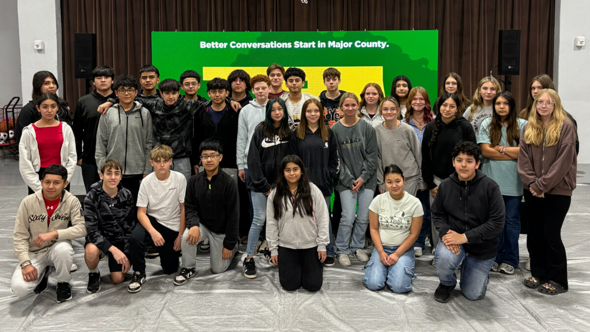 <p>The Journey of Hope made its way to Major County for stop #26, where 96 Ringwood students spent the day learning and taking part in Better Conversations. Throughout the day, students talked about what it means to listen with intention, show humility and treat others with kindness. They also reflected on the Oklahoma City bombing and how the community came together in its aftermath, shaping what we now know as the Oklahoma Standard.</p>