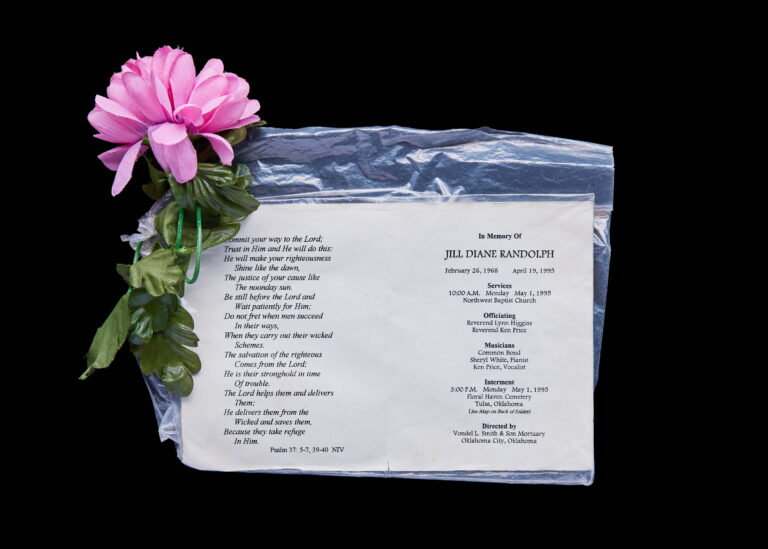 Funeral Program from Jill Diane Randolph’s Service