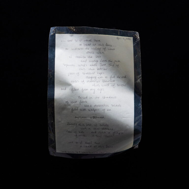 “As I Stand Here” Poem