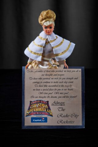 Rockette Doll With a Note