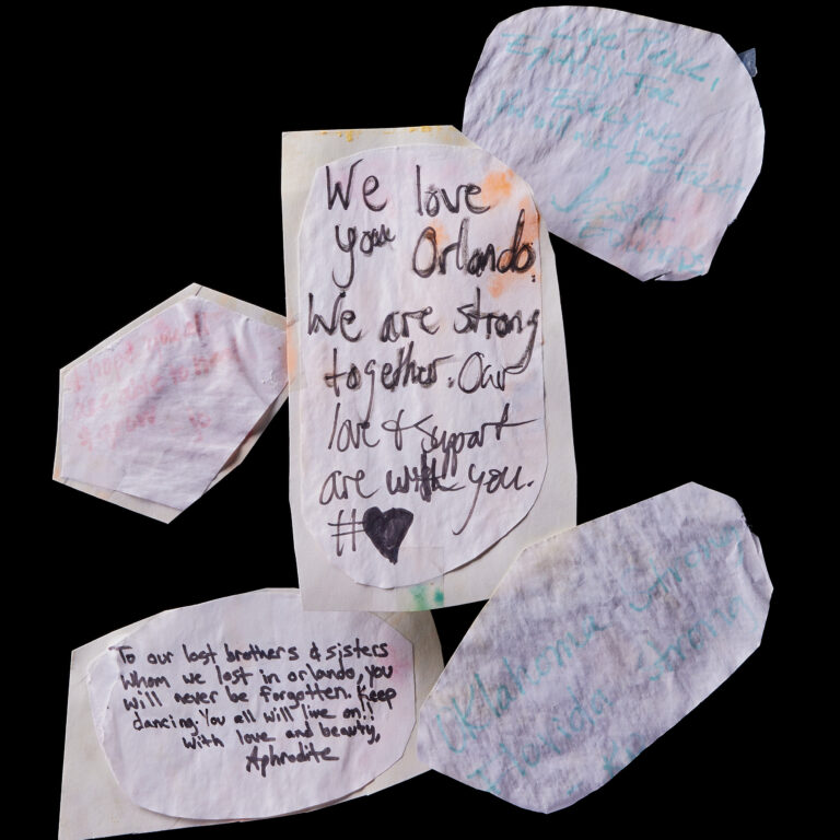 Notes for Orlando Victims