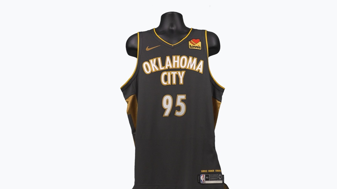 City Edition Thunder Uniform – Oklahoma City National Memorial